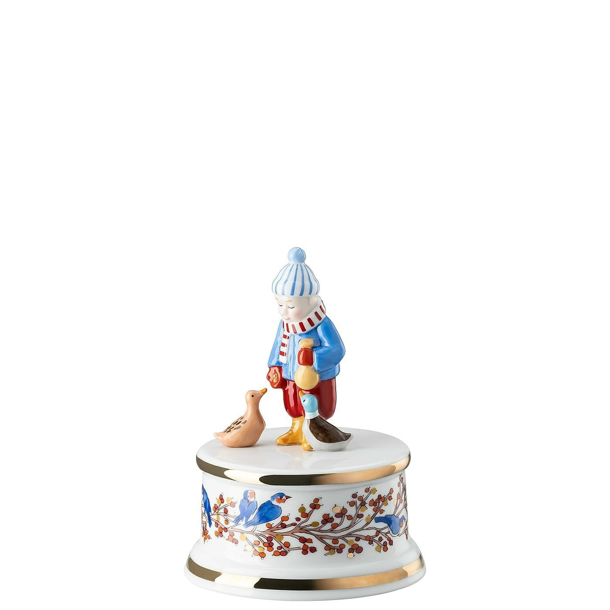HUTSCHENREUTHER Sammelkollektion 21 Music Box 12cm Porcelain Christmas Decoration
