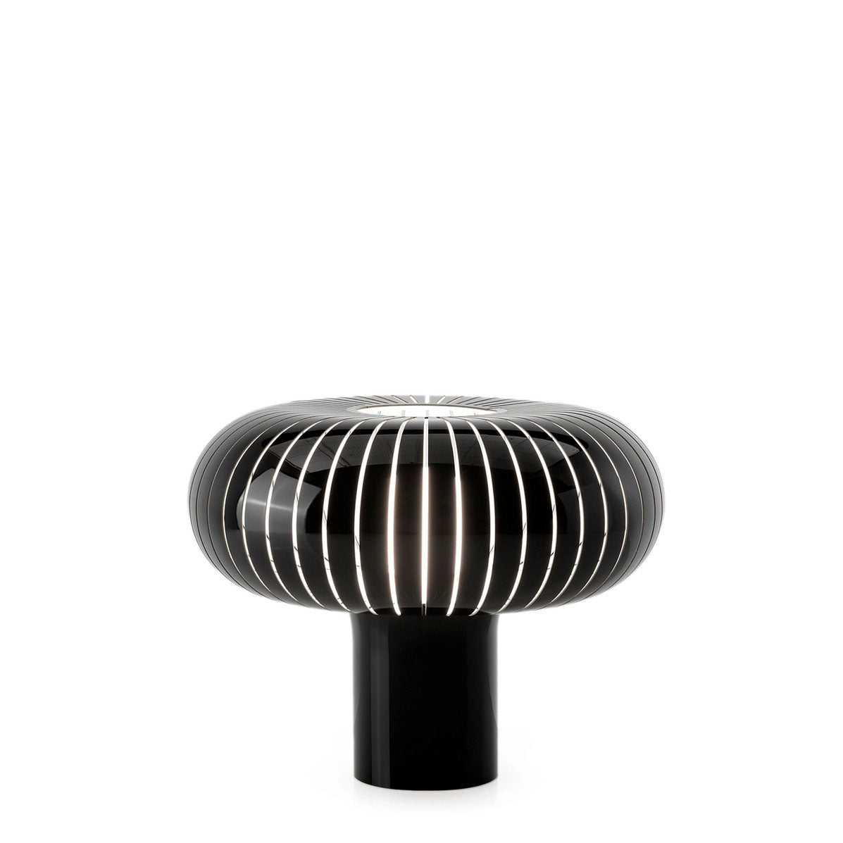 Lampada da tavolo Teresa Kartell in PMMA nero 43x50 cm