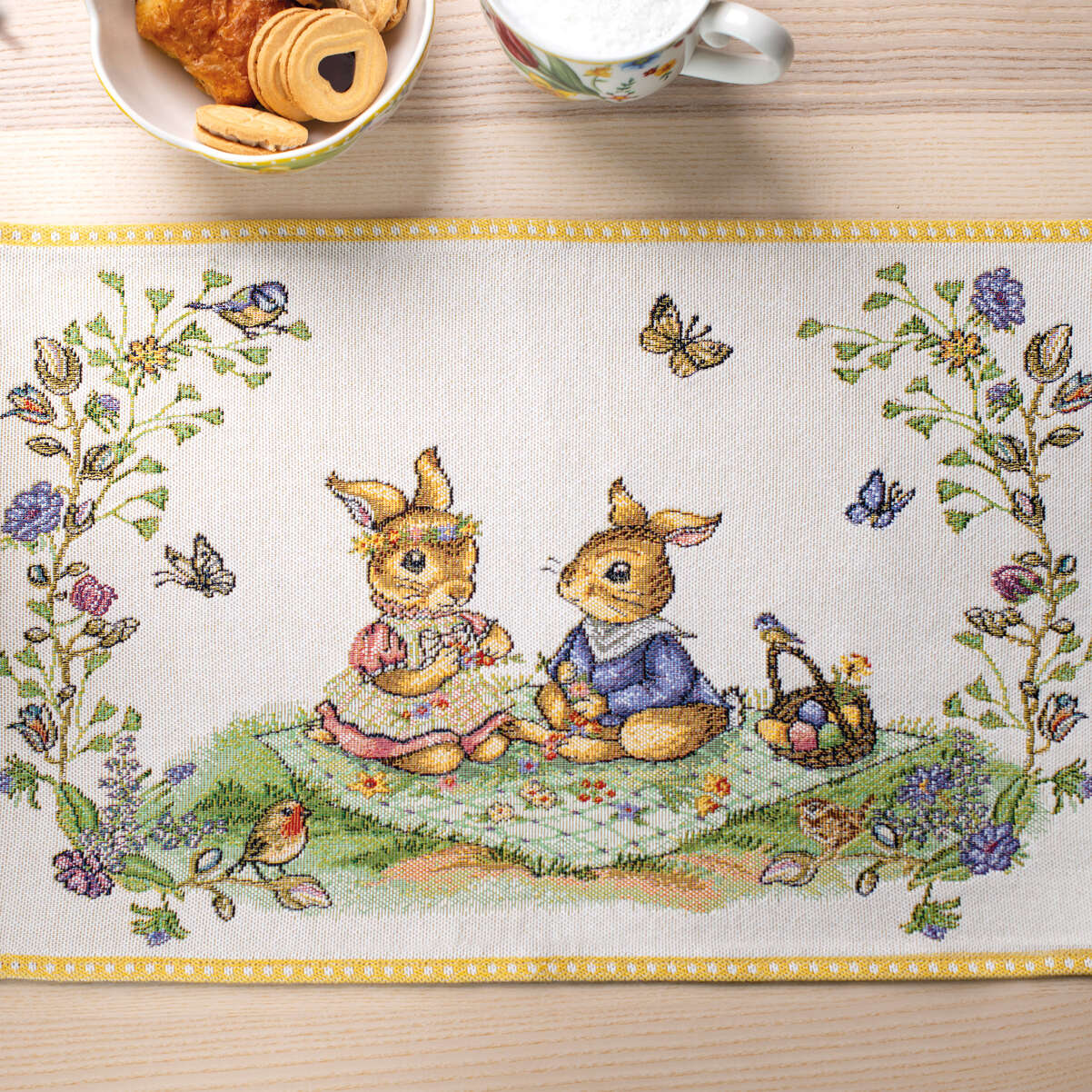 VILLEROY & BOCH Spring Fantasy Tovaglietta Picnic 32x48cm Gobelin Cotone