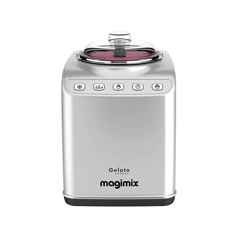 Gelatiera Gelato Expert Magimix in acciaio inox 26x29x37 cm