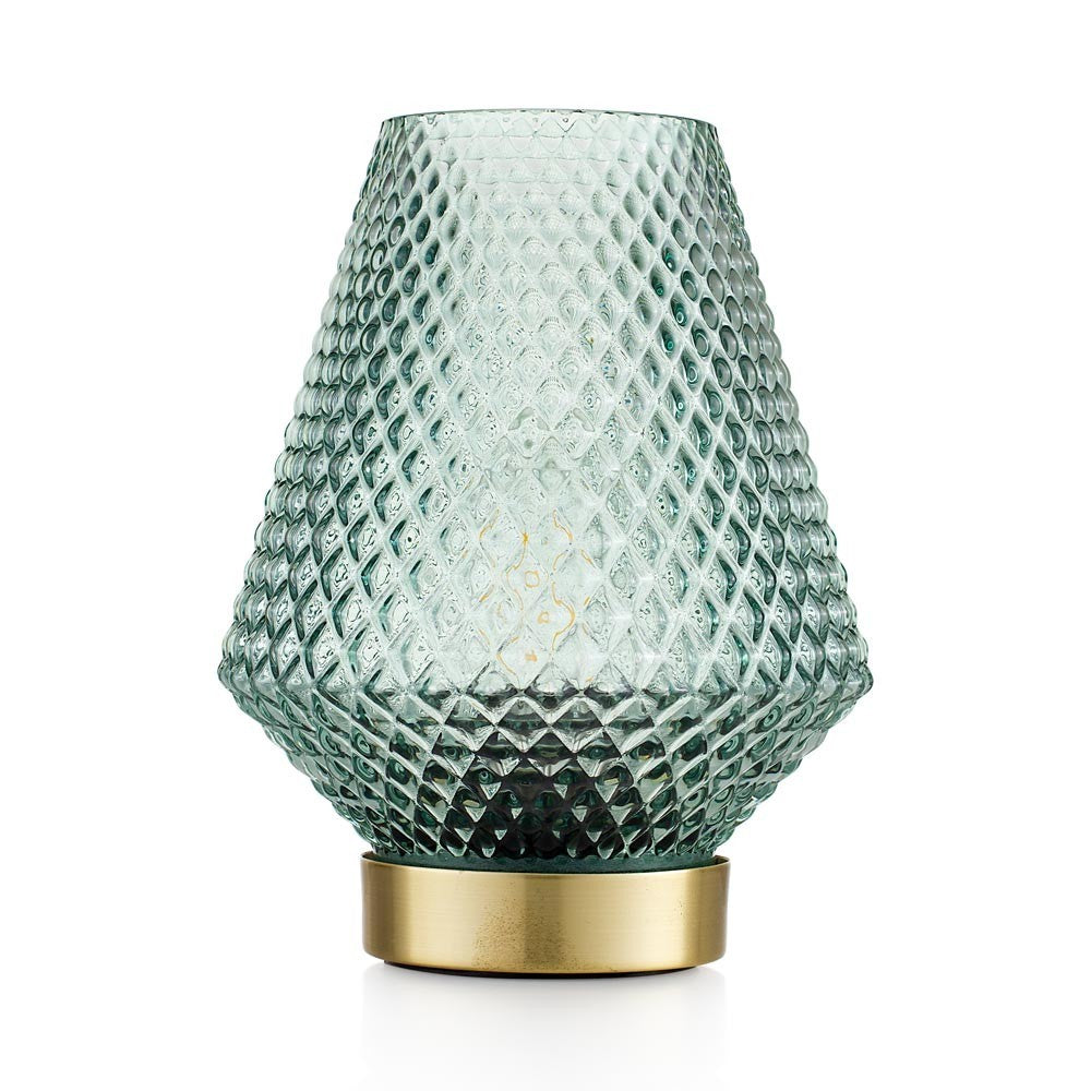 Lampada da tavolo Marrakesh Emò Italia in vetro verde 17 cm