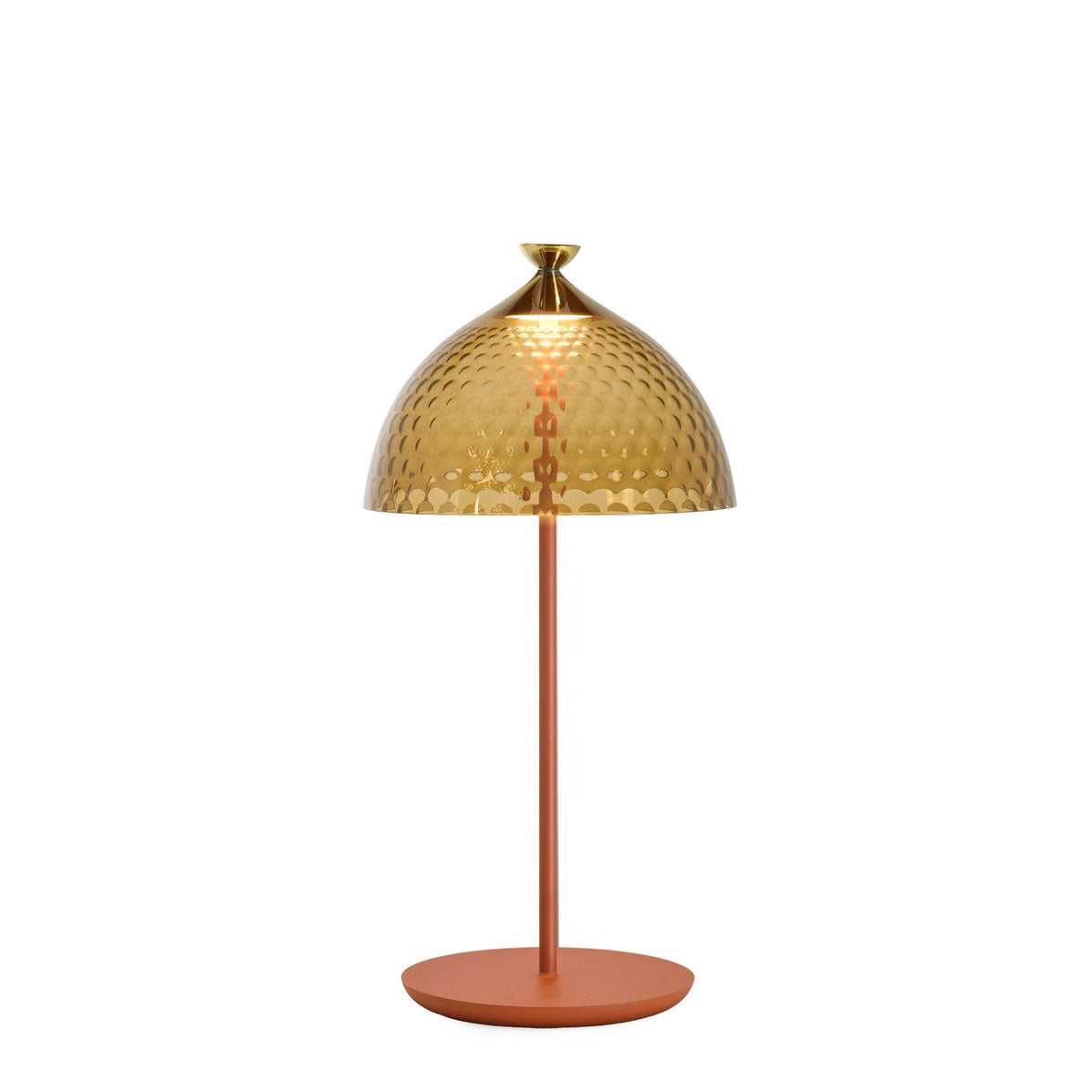 Lampada da tavolo Pumo Kartell in PMMA riciclato 43x20 cm