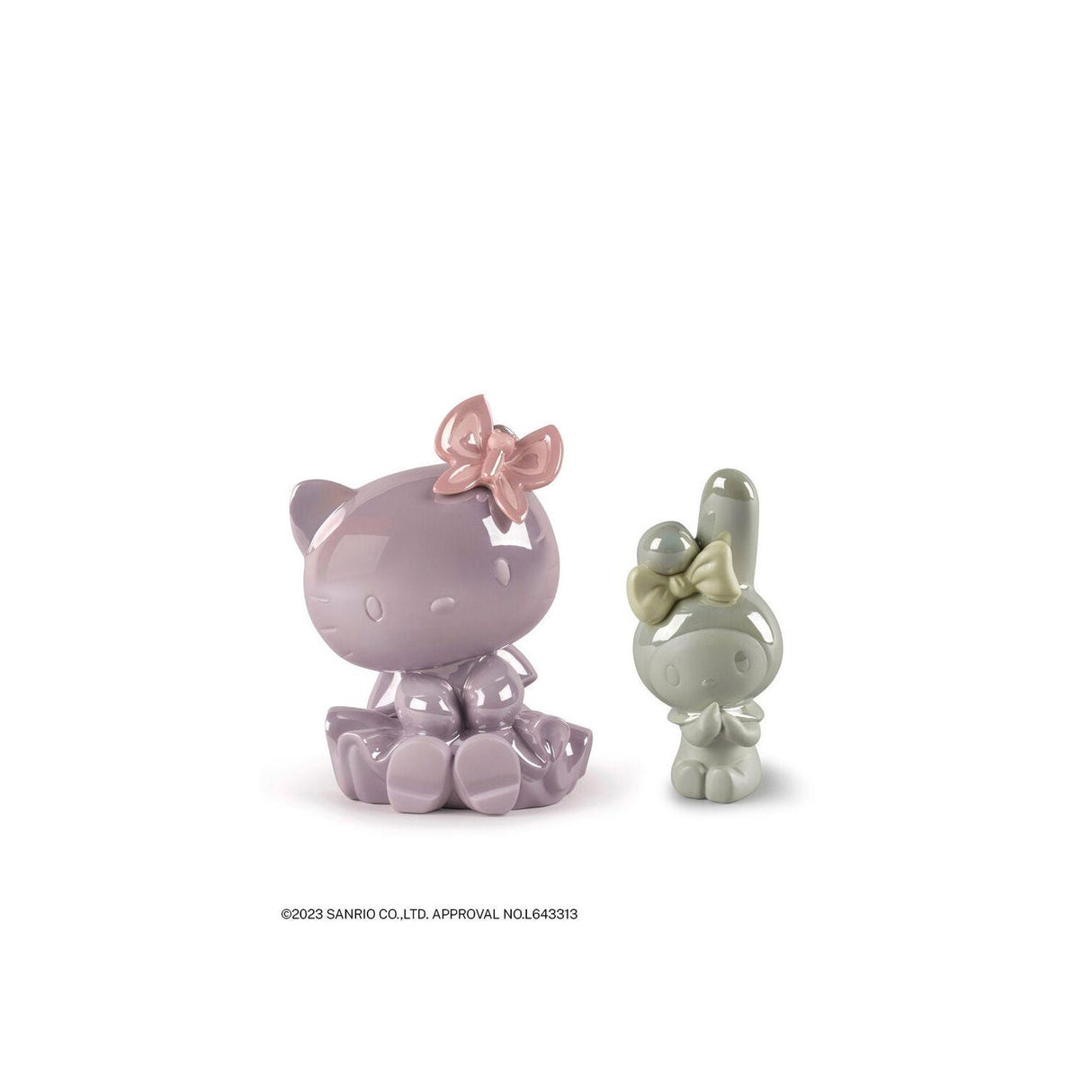LLADRO' Figurina Hello Kitty 23x16cm Porcellana
