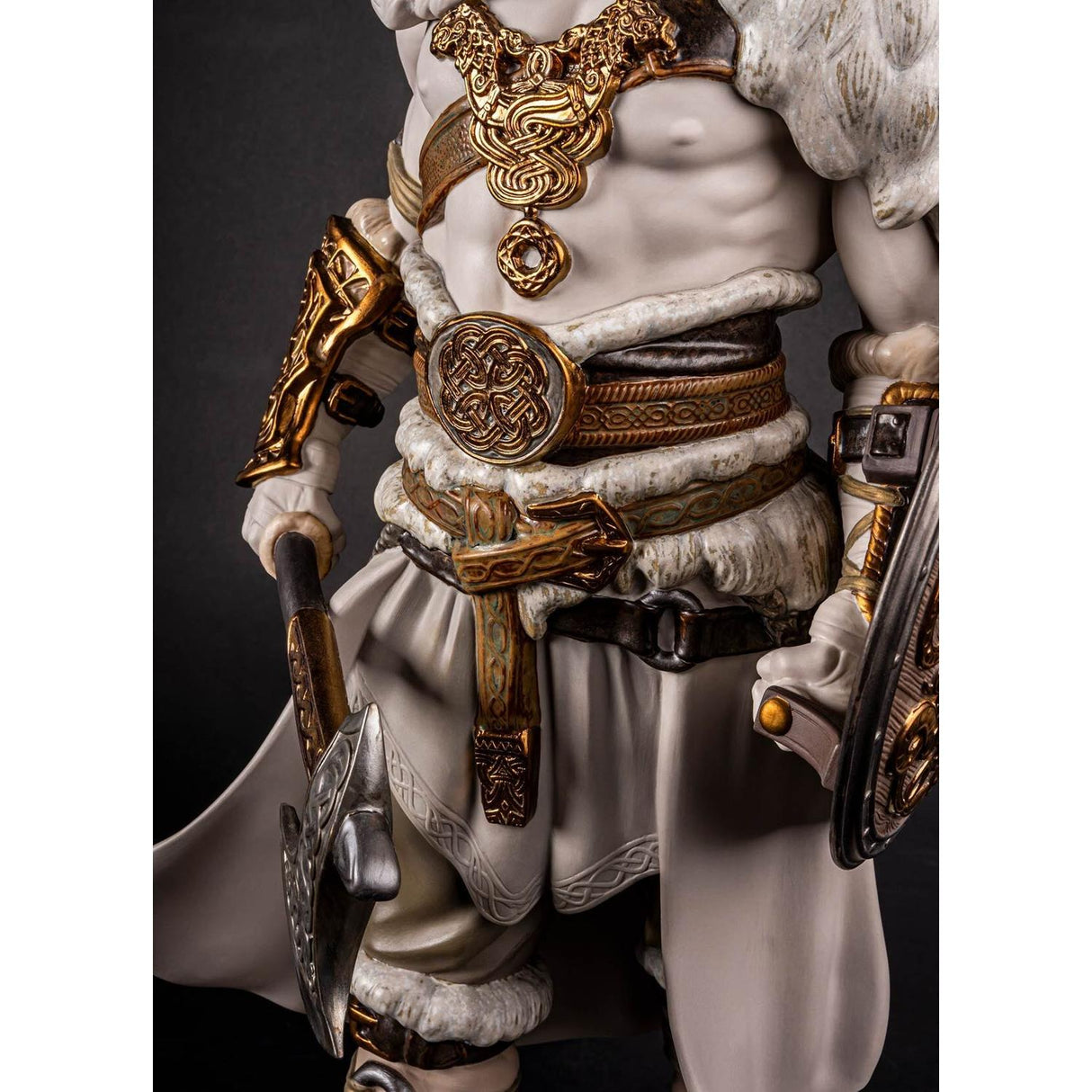 LLADRO' Scultura Odin 70x34cm Porcellana