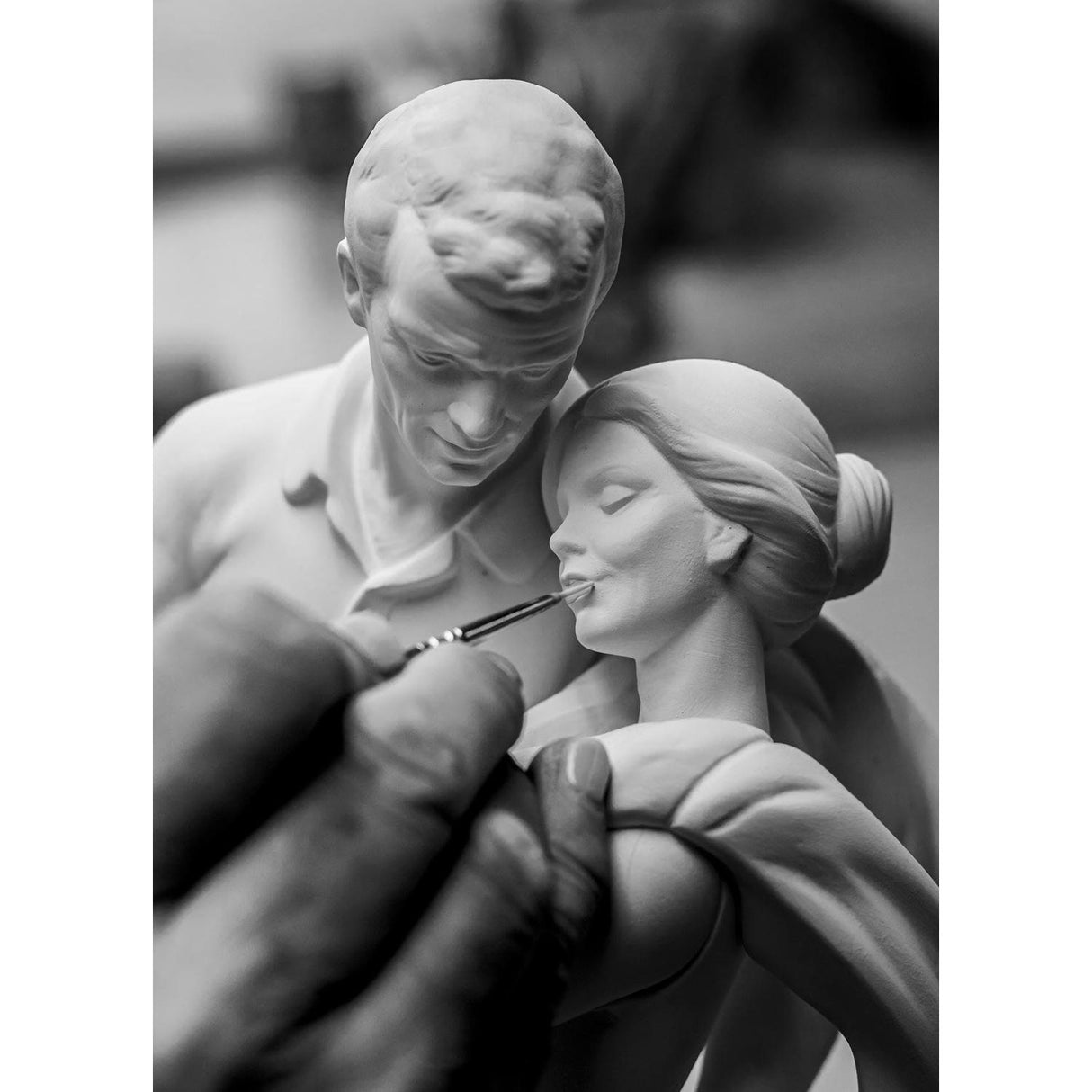LLADRO' Figurina Amore Eterno 23x12cm Porcellana