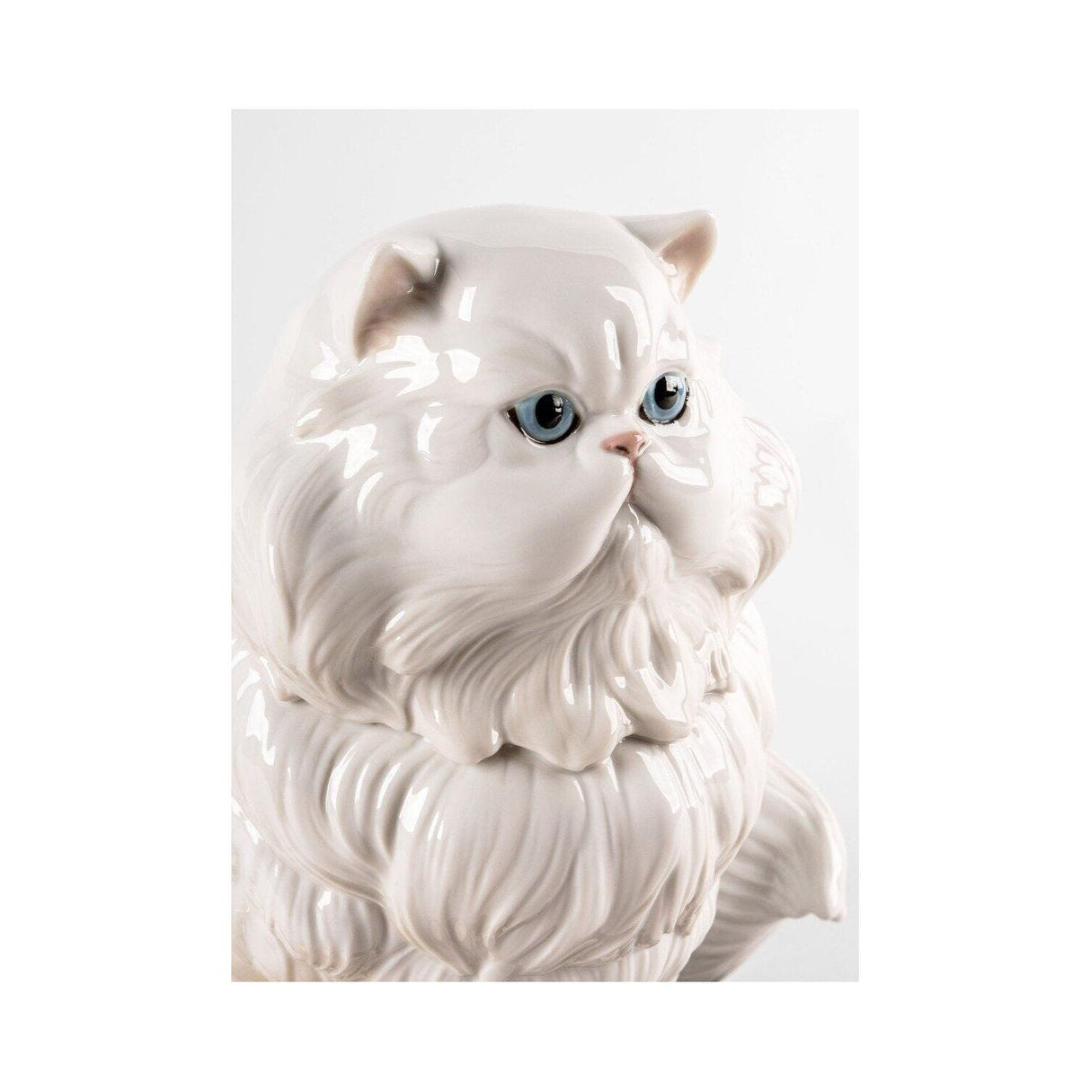 LLADRO' Scultura Gatto Persiano 26x25cm Porcellana