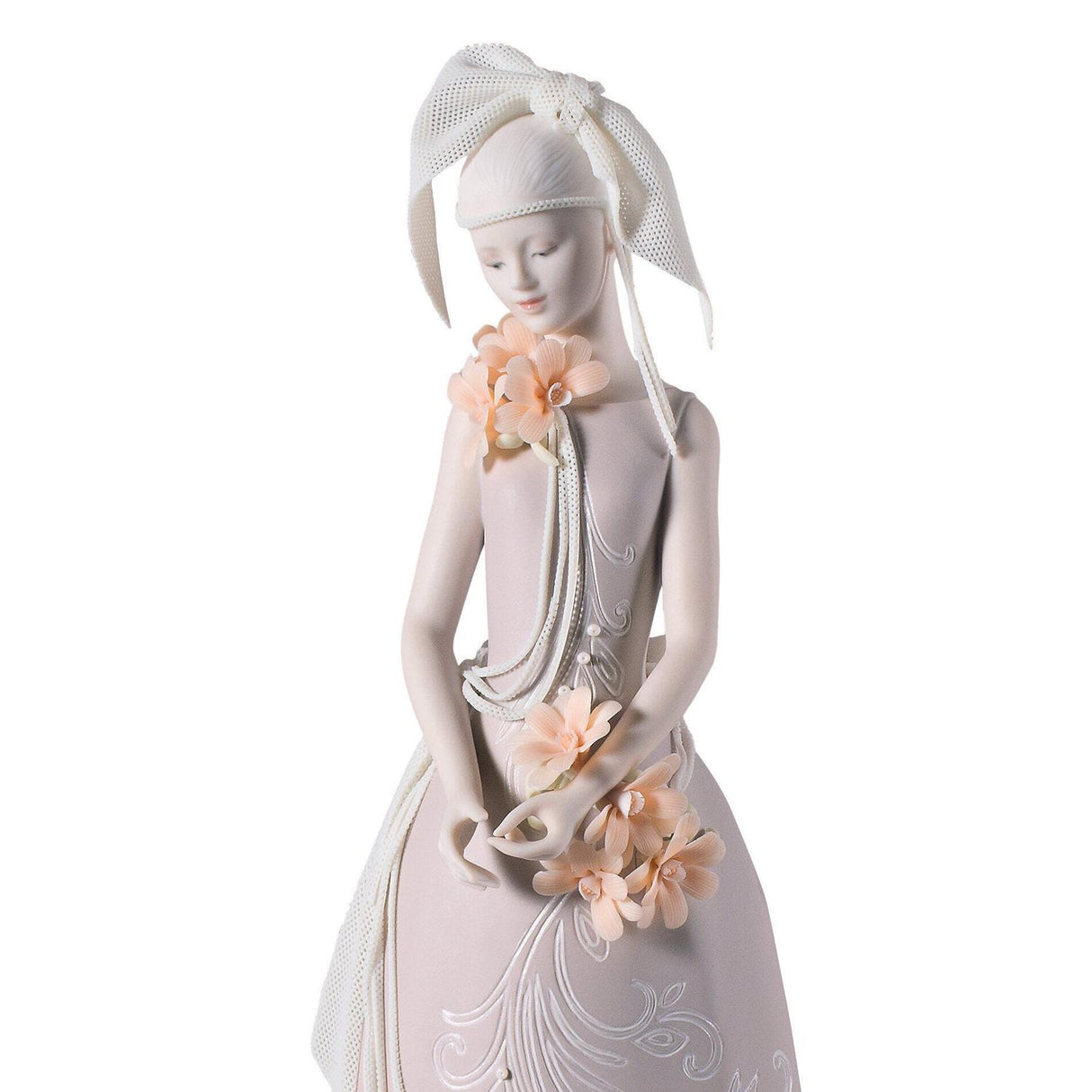 LLADRO' Figurina Donna Haute Allure Modello Esclusivo Edizione Limitata 38x15cm Porcellana