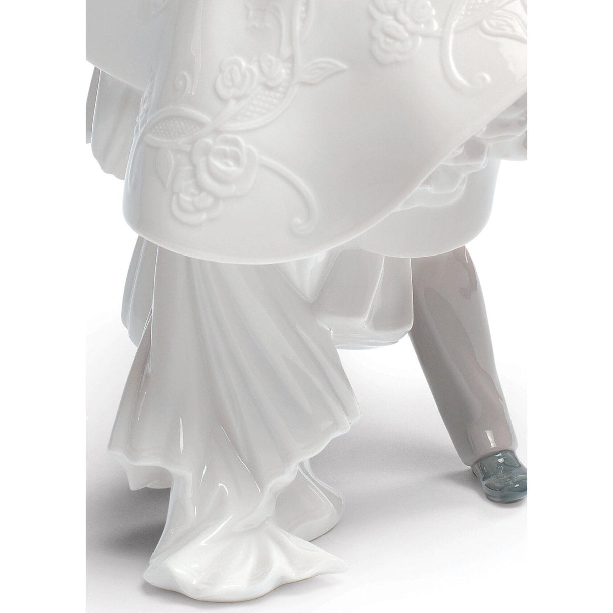 LLADRO' Figurina Coppia Il Giorno Più Felice 27x17cm Porcellana