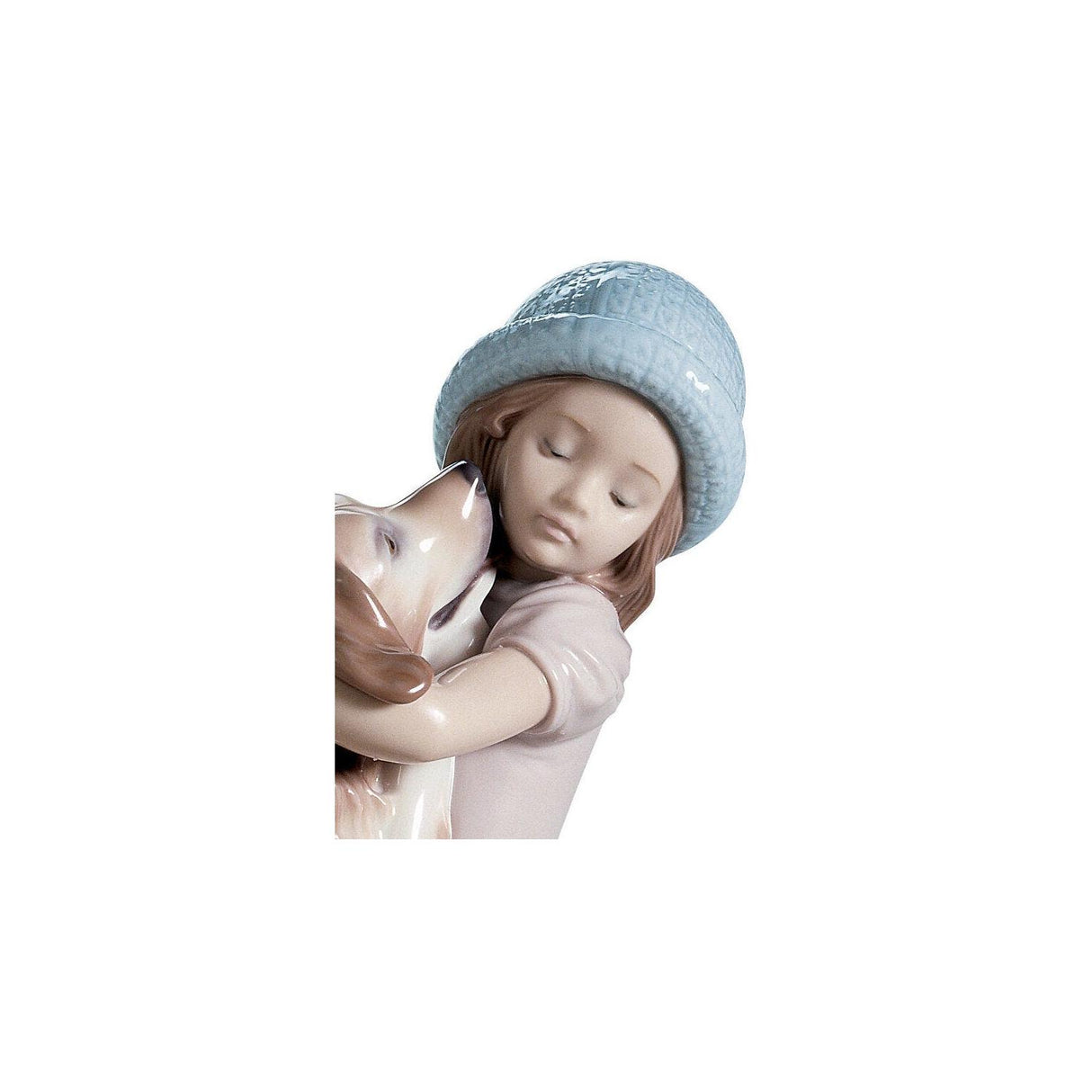 LLADRO' Figurina Cane Affettuoso Benvenuto 26x18cm Porcellana
