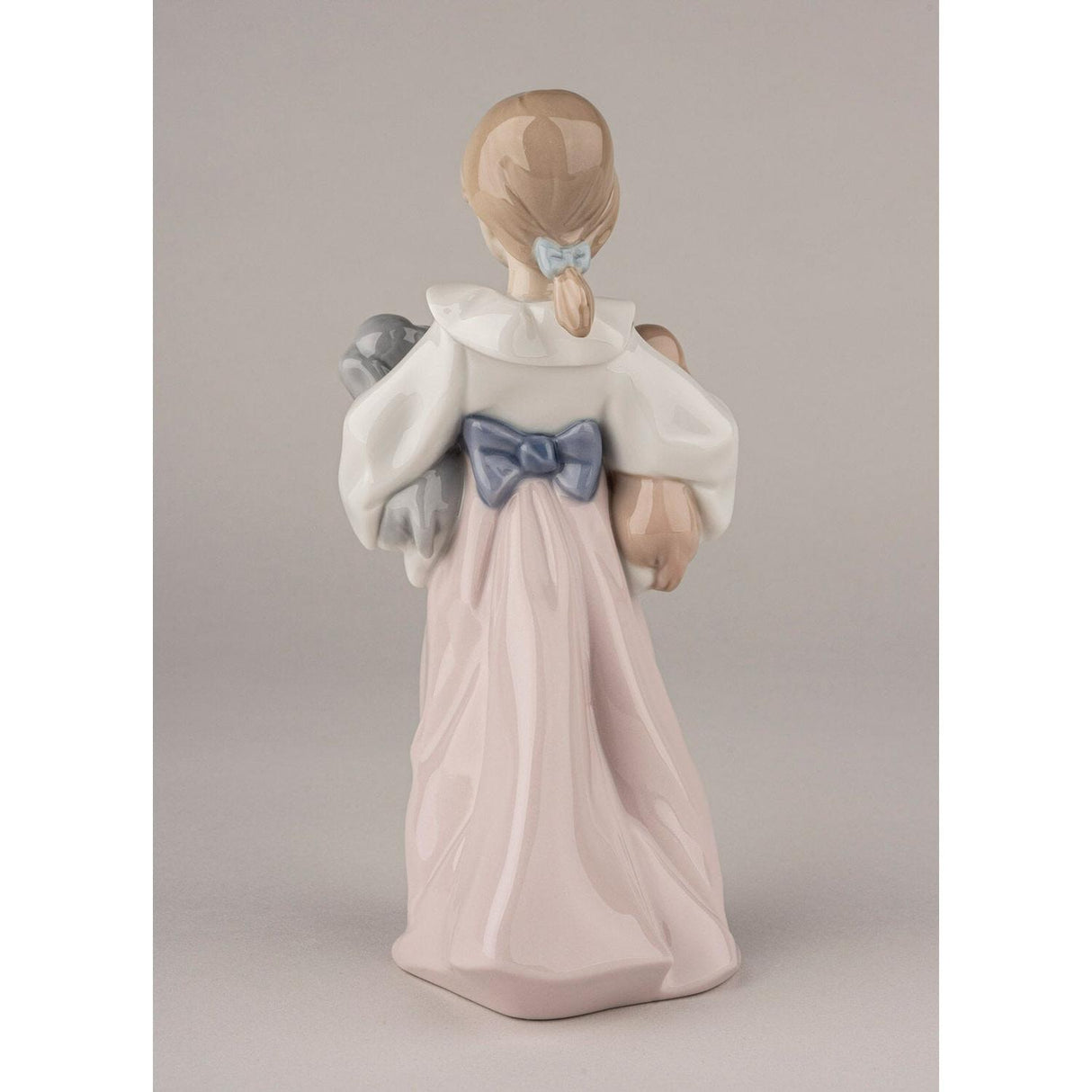 LLADRO' Figurina Bimba con Cuccioli 20x9cm Porcellana