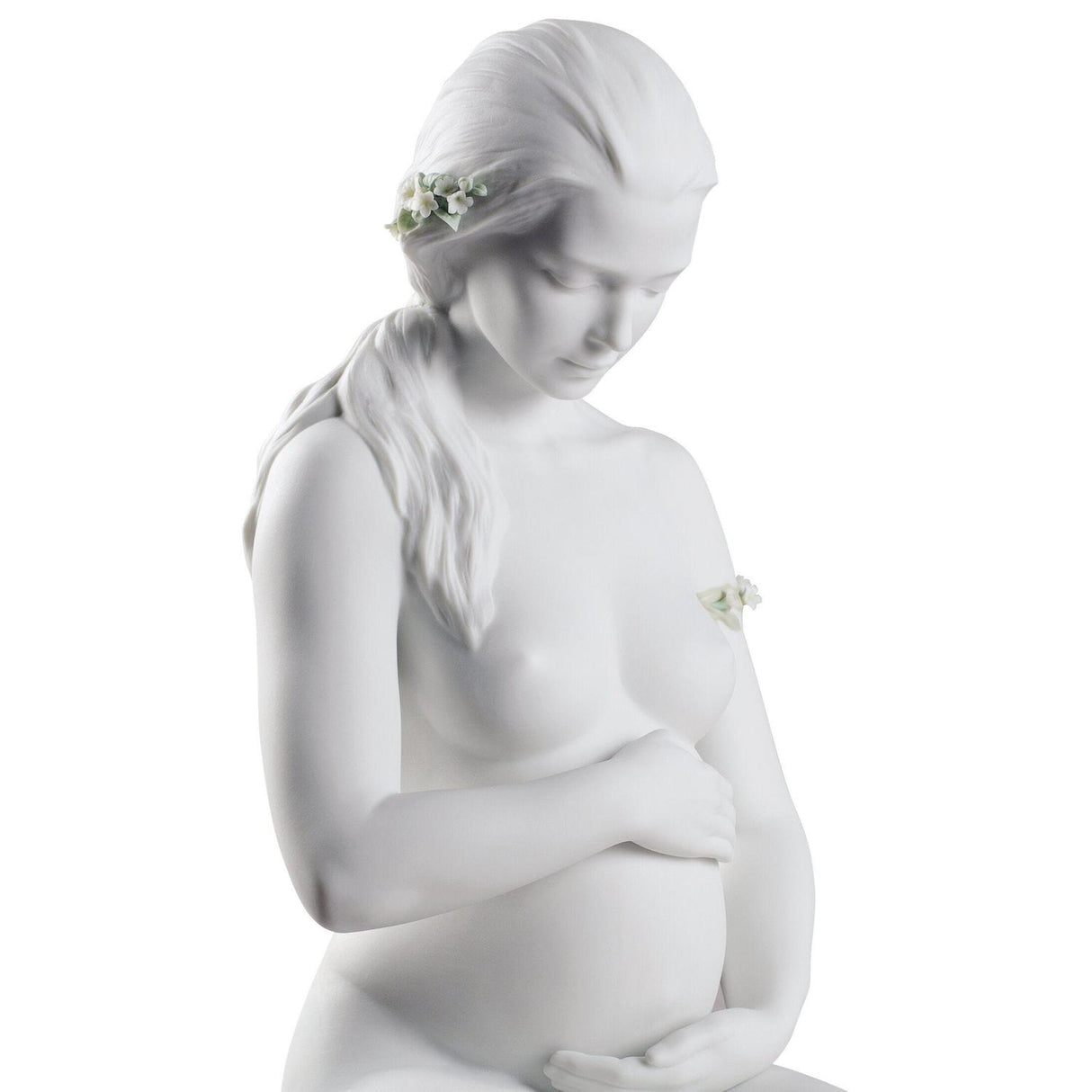 LLADRO' Figurina Madre Una Nuova Vita 30x16cm Porcellana