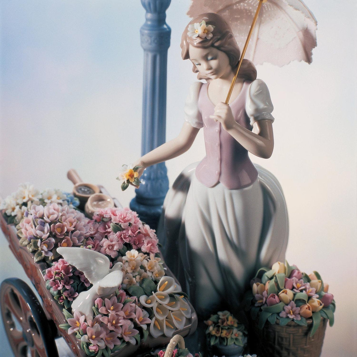 LLADRO' Scultura Fiori per Tutti 38x26cm Porcellana