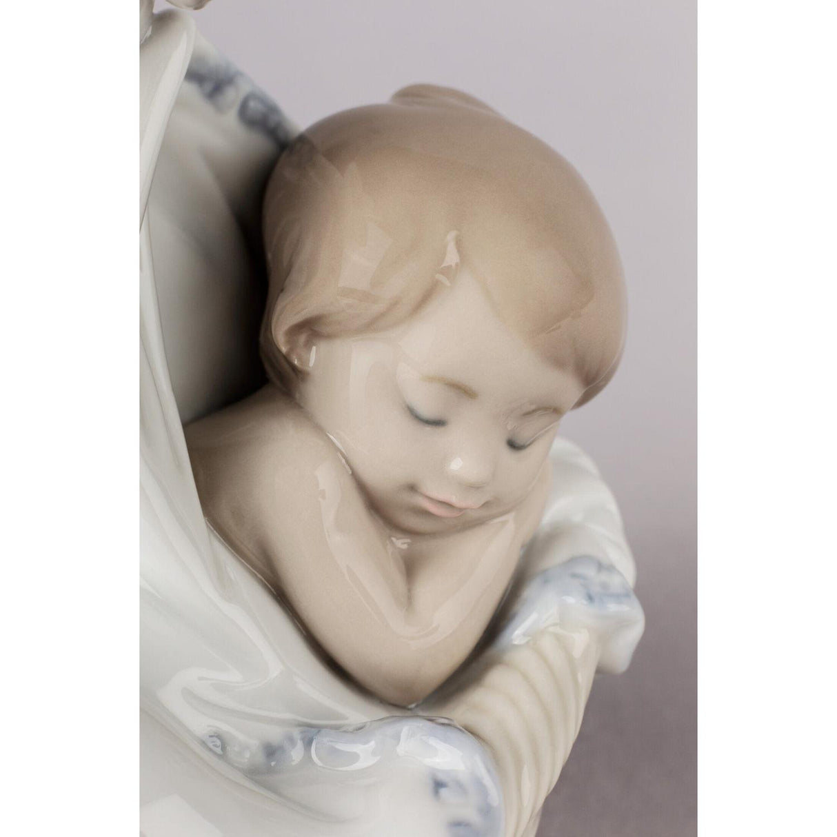 LLADRO' Figurina Bimbo Teneri Sogni 13x14cm Porcellana