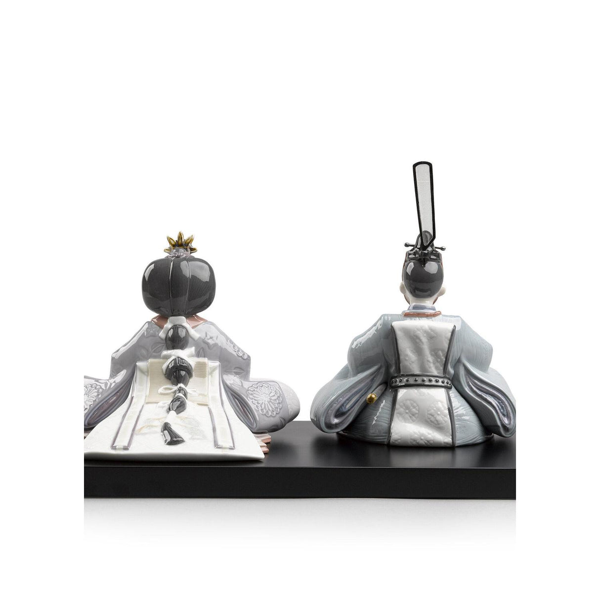 LLADRO' Figurina Hinamatsuri Dolls 25x40cm Porcellana