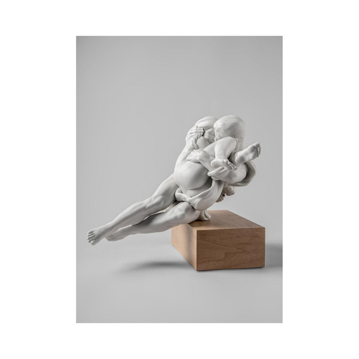 LLADRO' Scultura di Una Coppia Together 31x32cm Porcellana