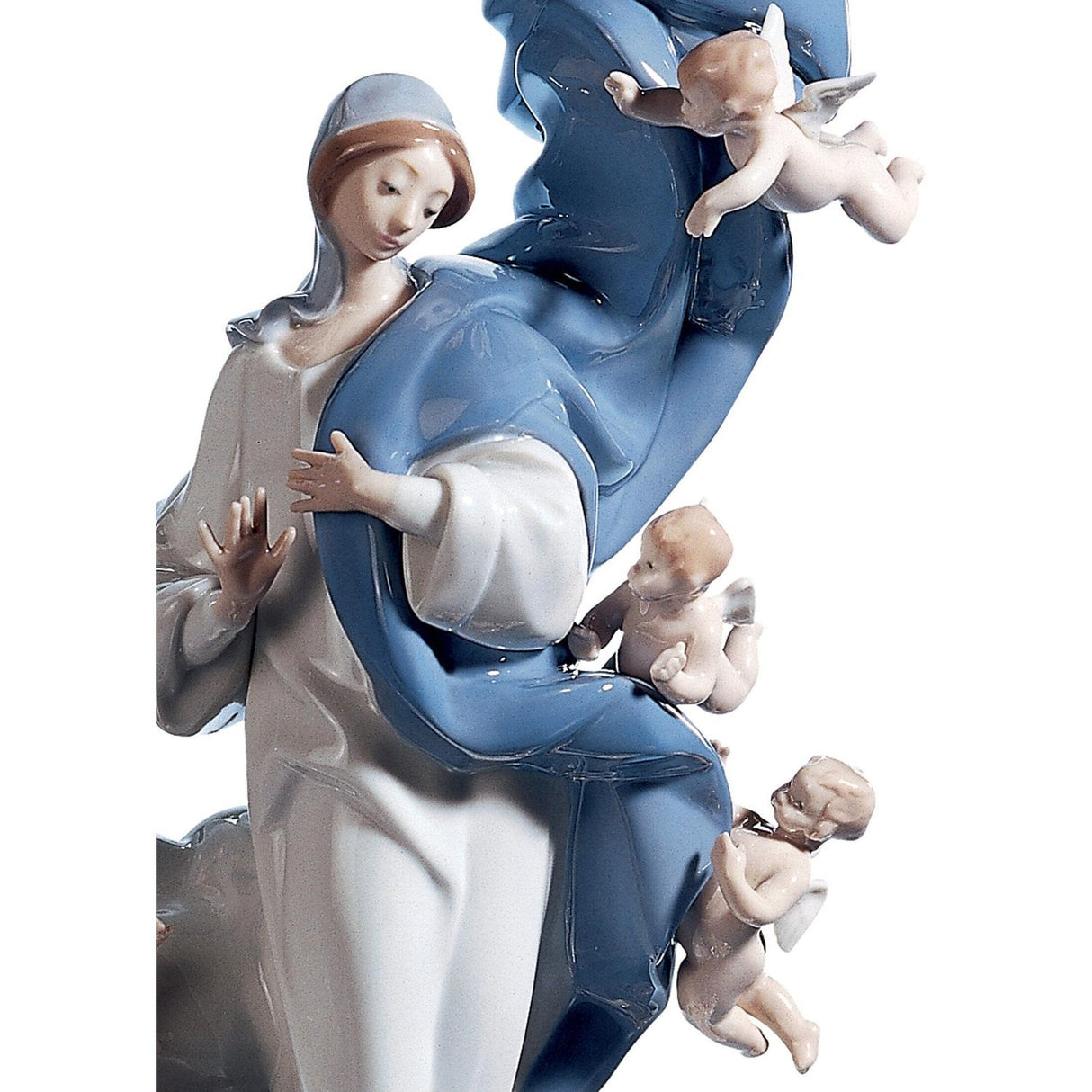LLADRO' Figurina Vergine Edizione Limitata 54x26cm Porcellana