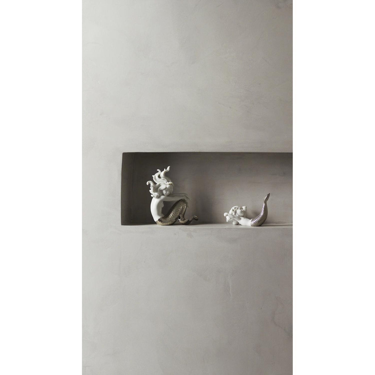 LLADRO' Figurina Sirena 18x9cm Porcellana