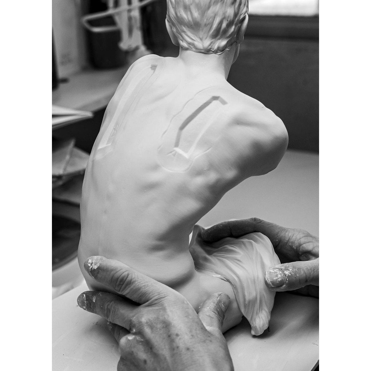 LLADRO' Figurina Angelo Custode 28x40cm Porcellana