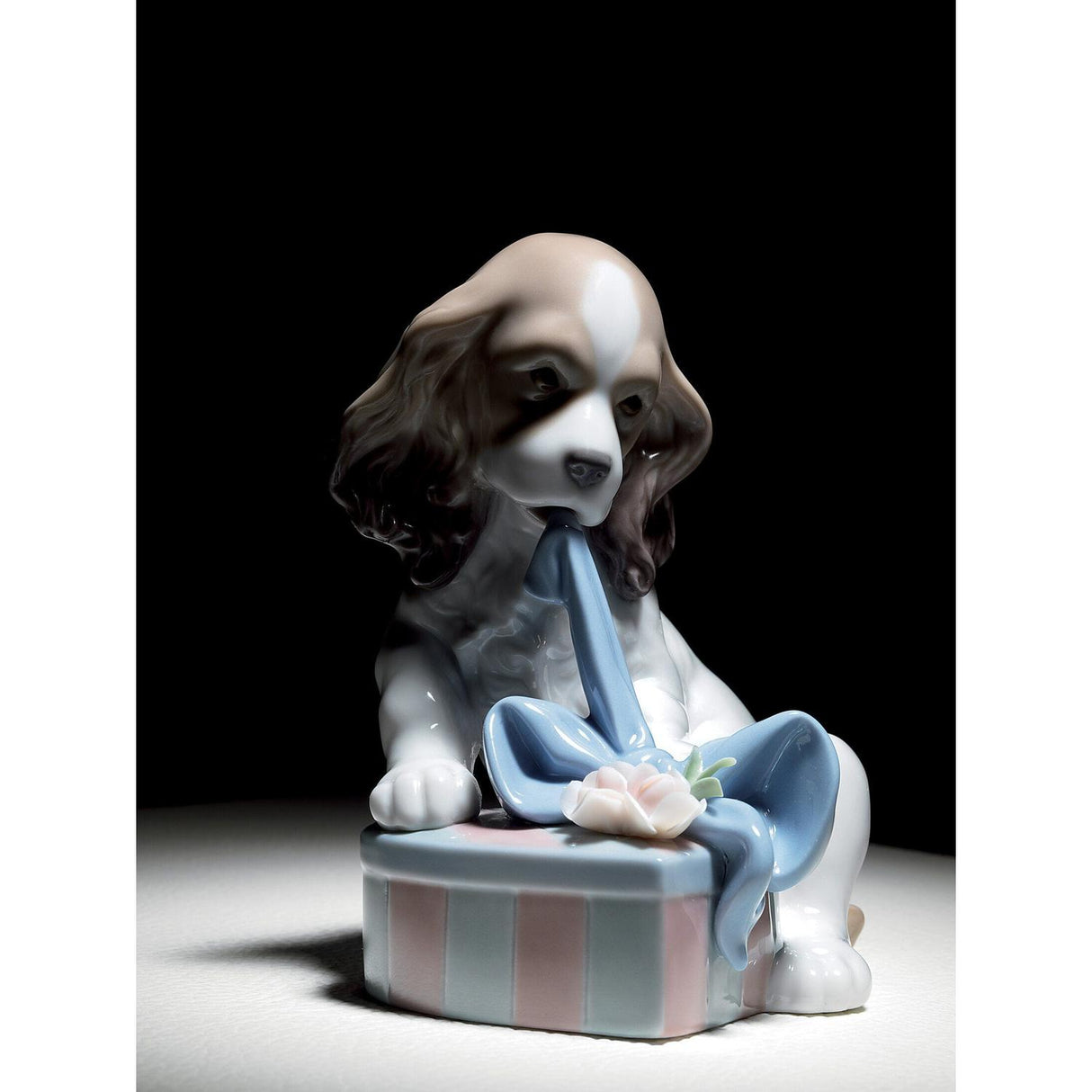 LLADRO' Figurina Cane Sono Impaziente! 13x12cm Porcellana