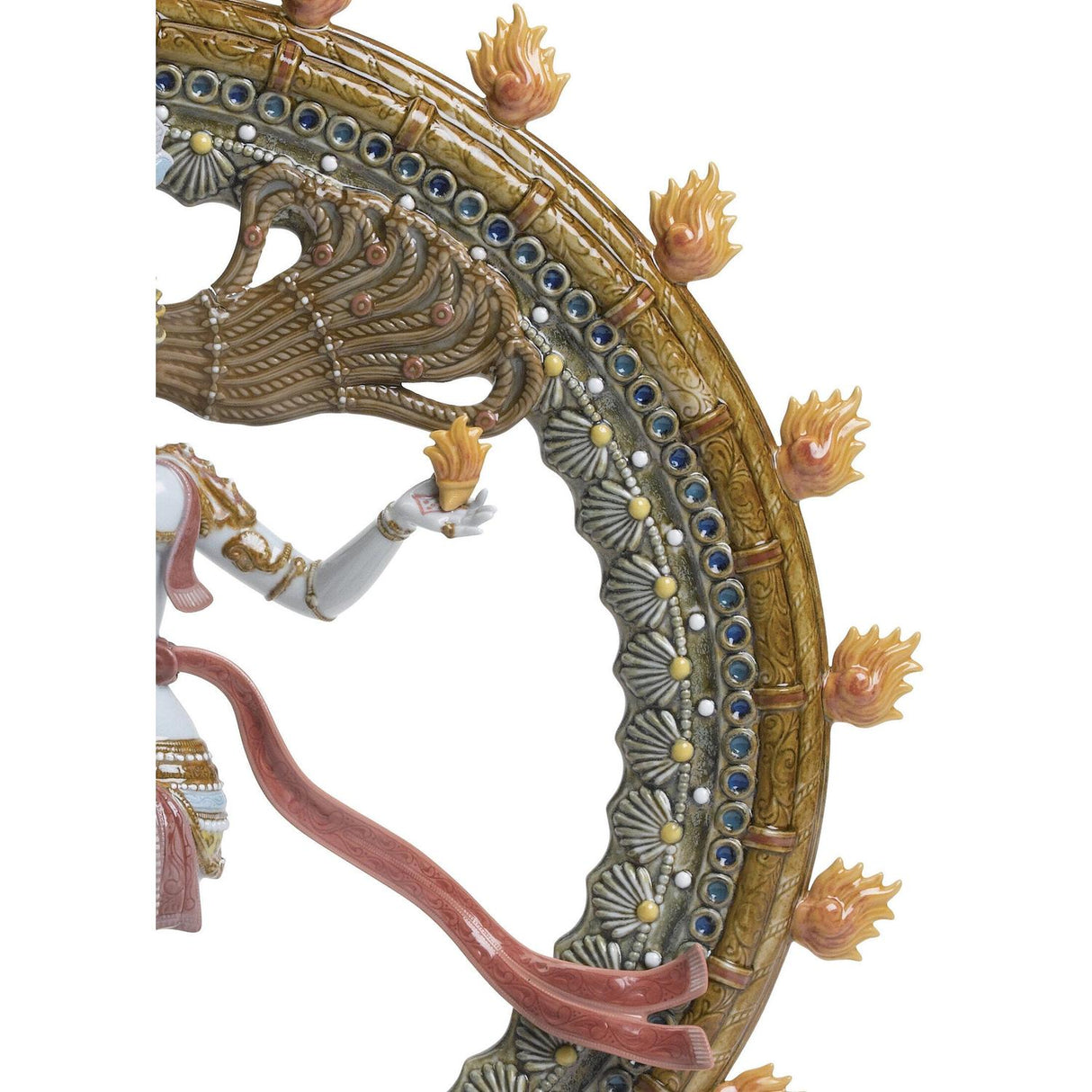 LLADRO' Scultura Shiva Nataraja Edizione Limitata 47x44cm Porcellana