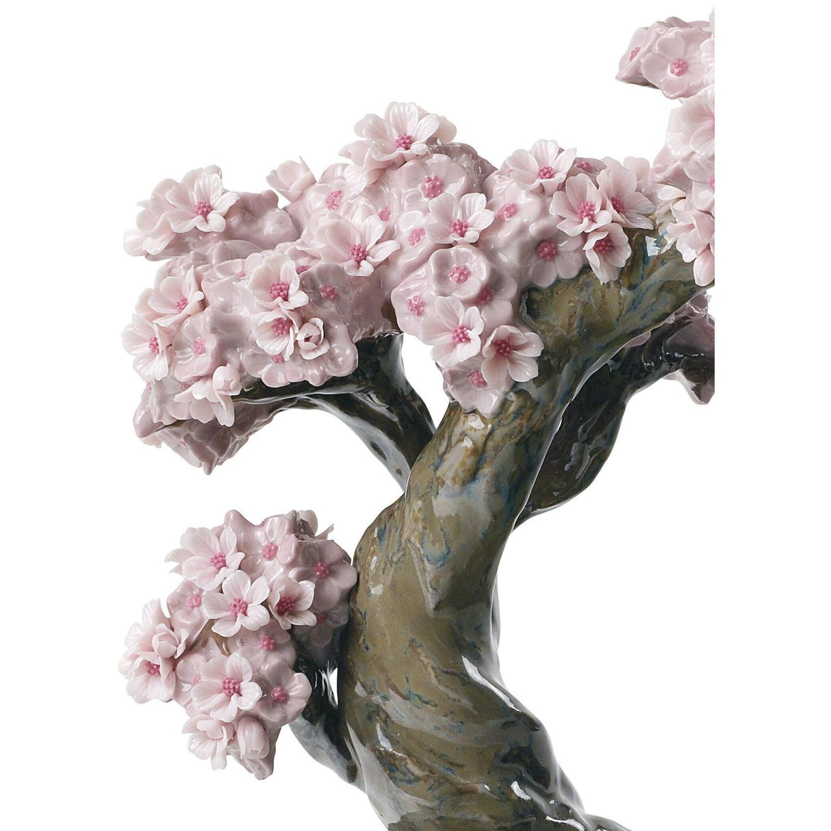 LLADRO' Figurina Stagione Fiorita Albero 26x20cm Porcellana