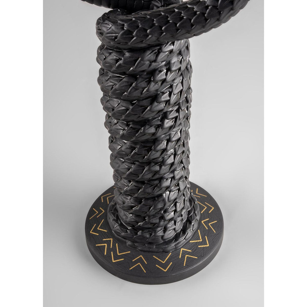LLADRO' Candelabro Snakes 32x17cm Porcellana