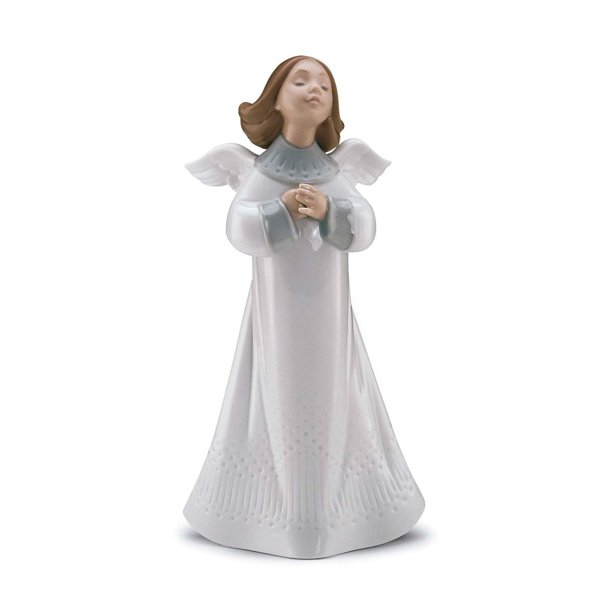 LLADRO' Figurina Preghiera 23x12cm Porcellana