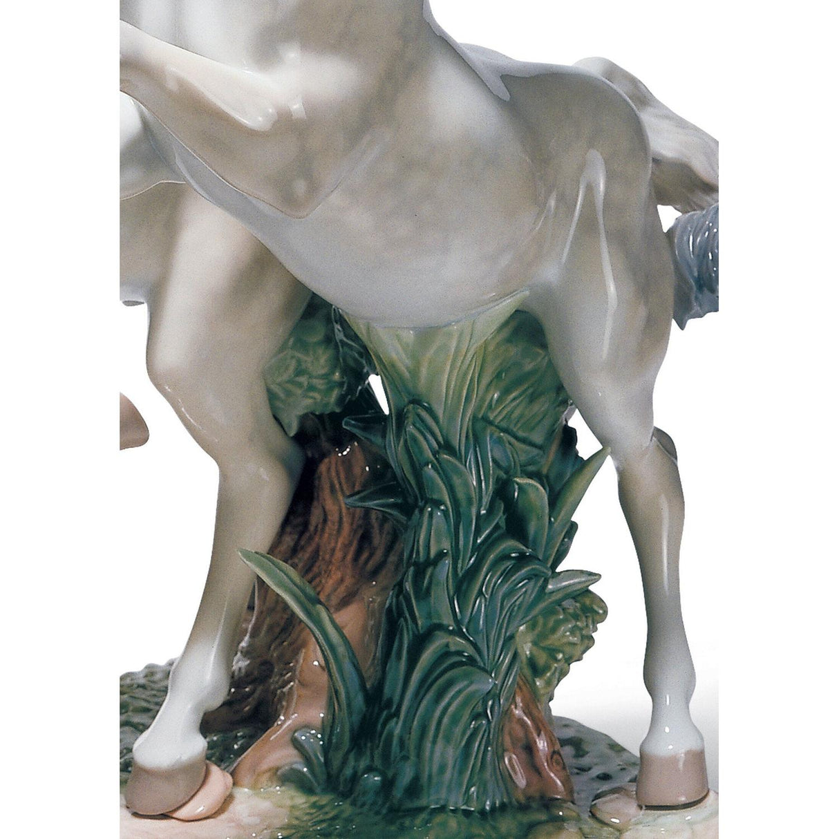 LLADRO' Scultura Cavalli Liberi Come Il Vento Edizione Limitata 53x47cm Porcellana