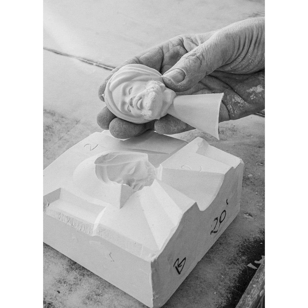 LLADRO' Figurina Natività Re Baldassarre II 33x15cm Porcellana