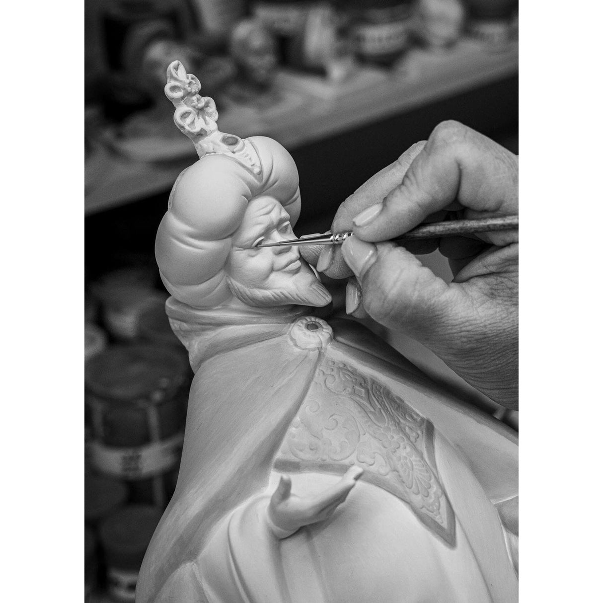 LLADRO' Figurina Natività Re Baldassarre II 33x15cm Porcellana