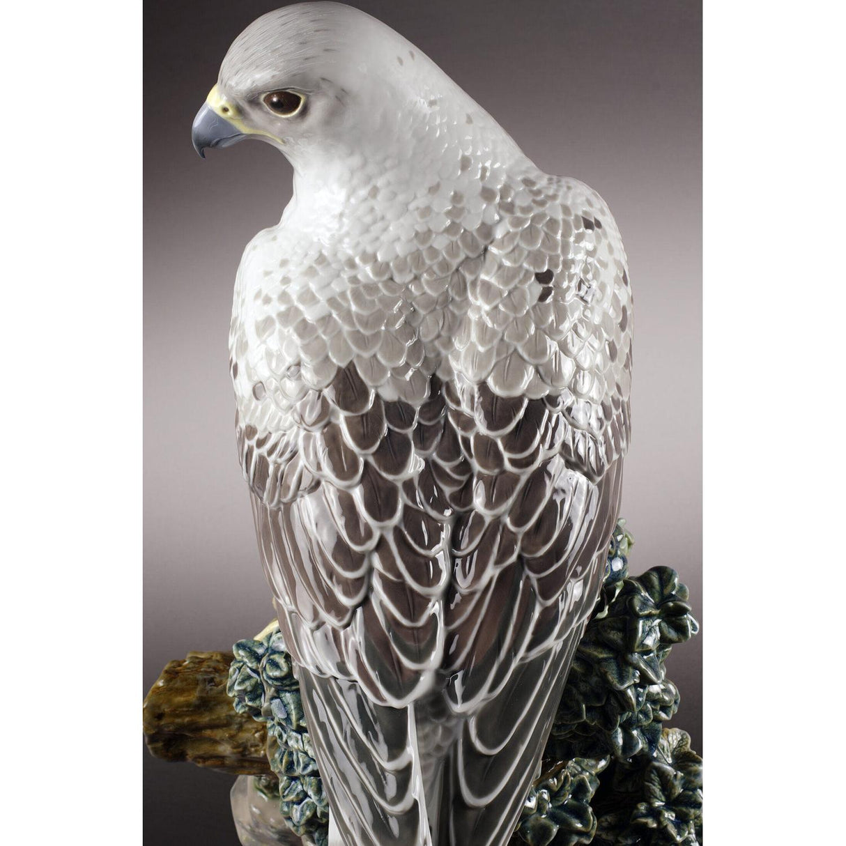 LLADRO' Scultura Nobile Falco Edizione Limitata 41x35cm Porcellana
