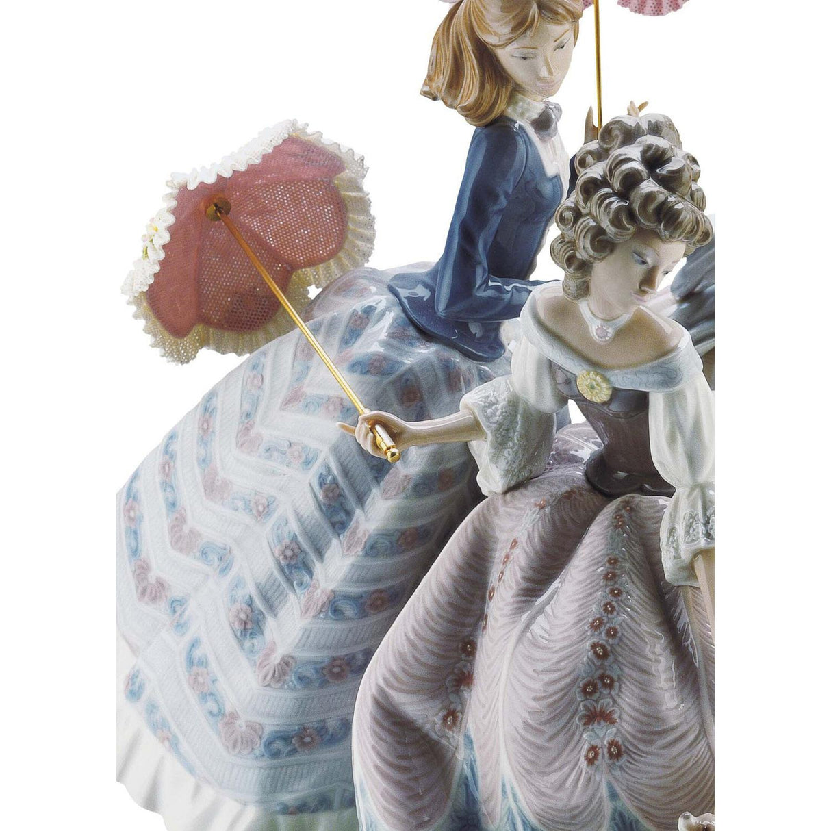 Lladró Scultura Tre Sorelle Edizione Limitata 35x34cm Porcellana