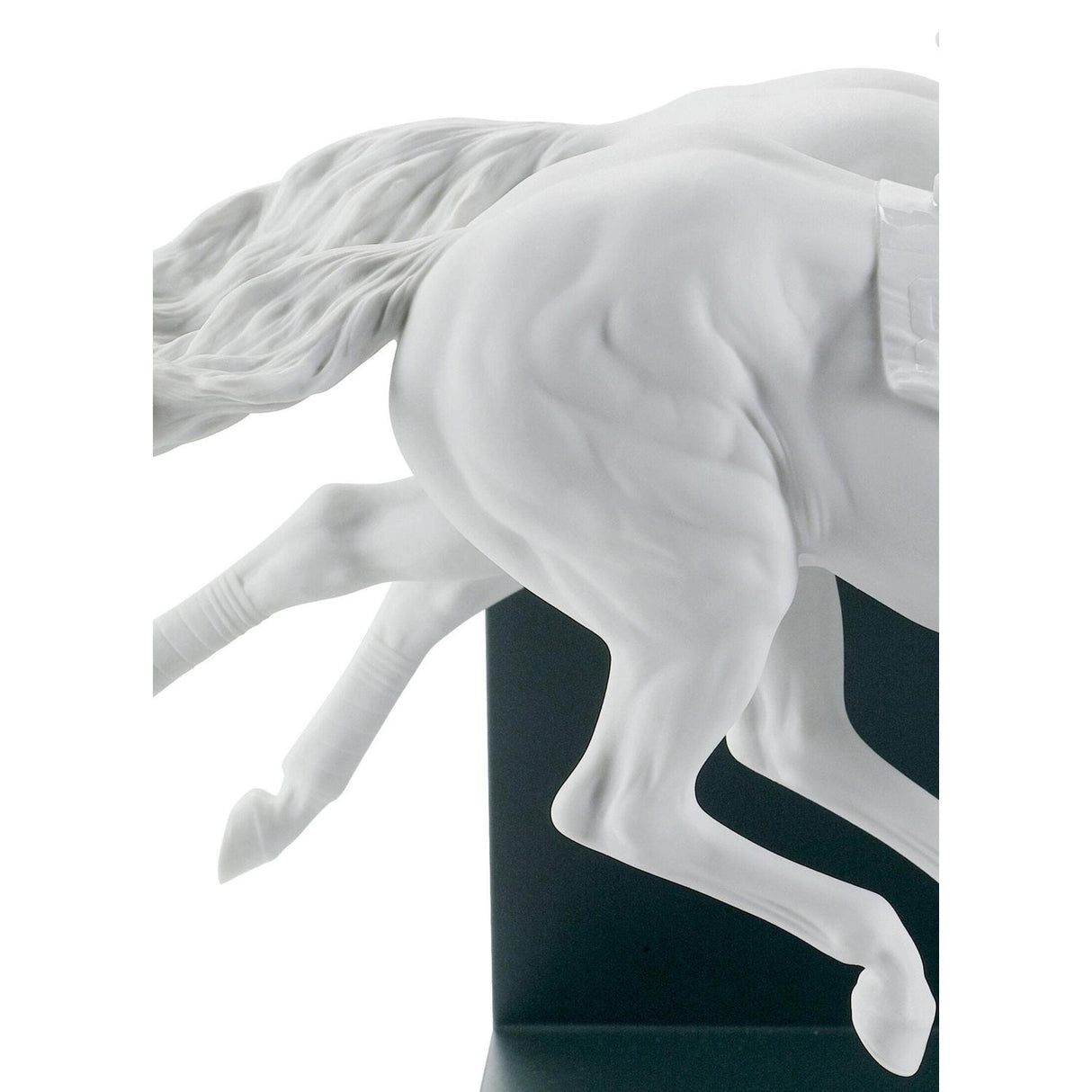 LLADRO' Figurina Corsa di Cavalli Edizione Limitata 28x44cm Porcellana
