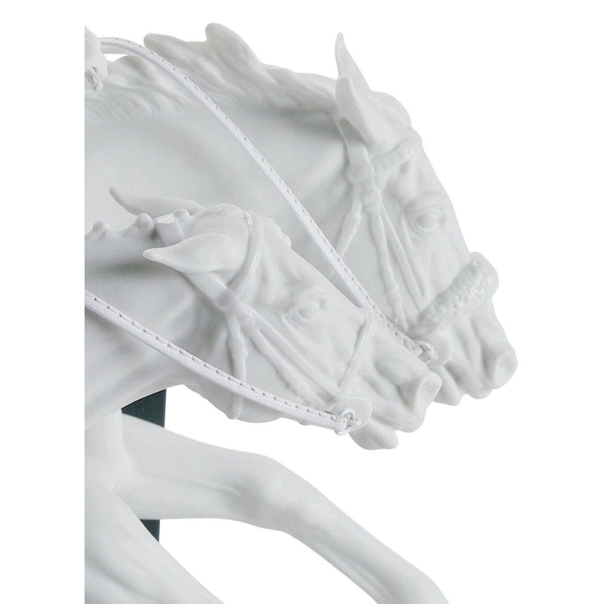 LLADRO' Figurina Corsa di Cavalli Edizione Limitata 28x44cm Porcellana