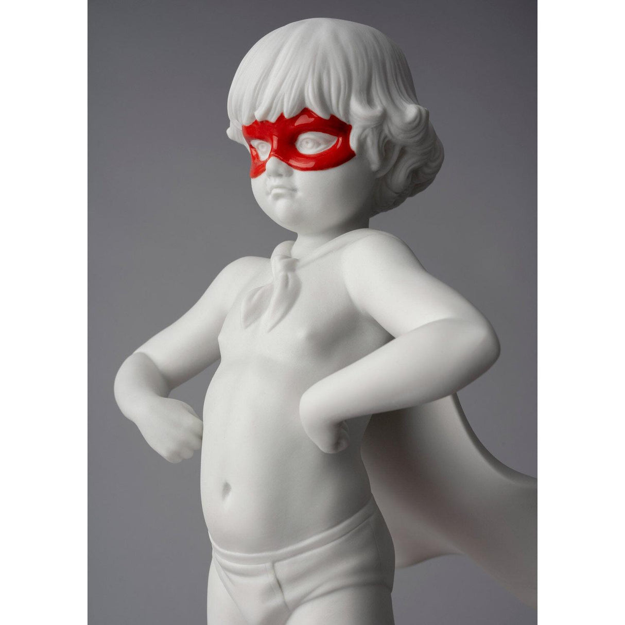 LLADRO' Eroe Alla Riscossa 37x16cm Porcellana