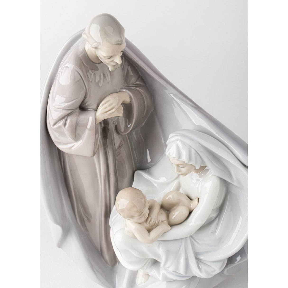 LLADRO' Figurina la Nascita di Gesù 28x22cm Porcellana