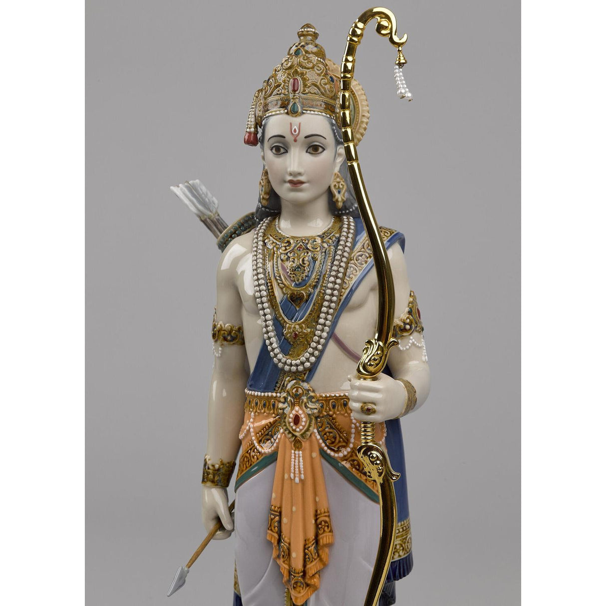LLADRO' Scultura Lakshman e Hanuman Edizione Limitata 46x29cm Porcellana