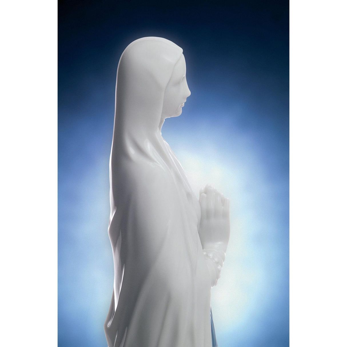 LLADRO' Figurina Nostra Signora di Lourdes 30x9cm Porcellana