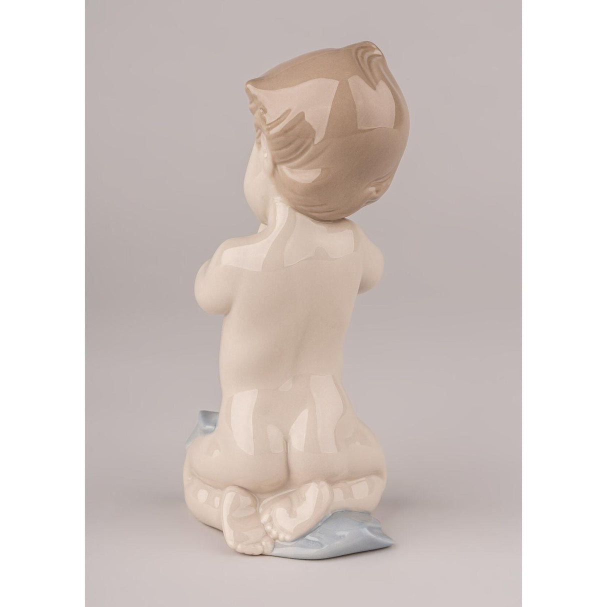 LLADRO' Figurina Bimbo Che Prega 13x7cm Porcellana