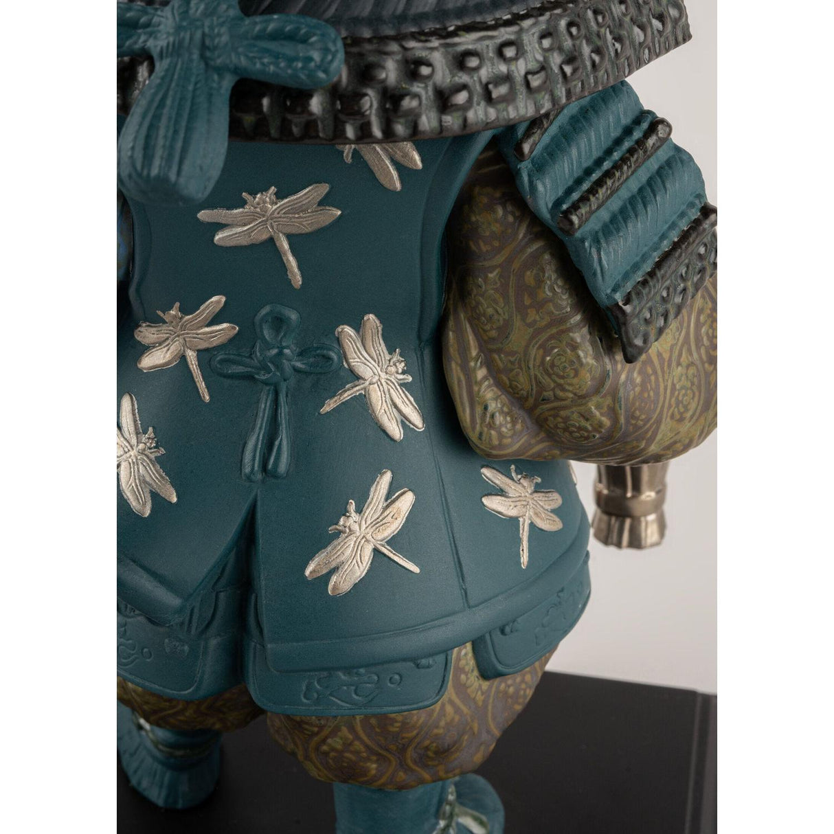 LLADRO' Scultura Bambino Samurai Serie Limitata 36x21cm Porcellana