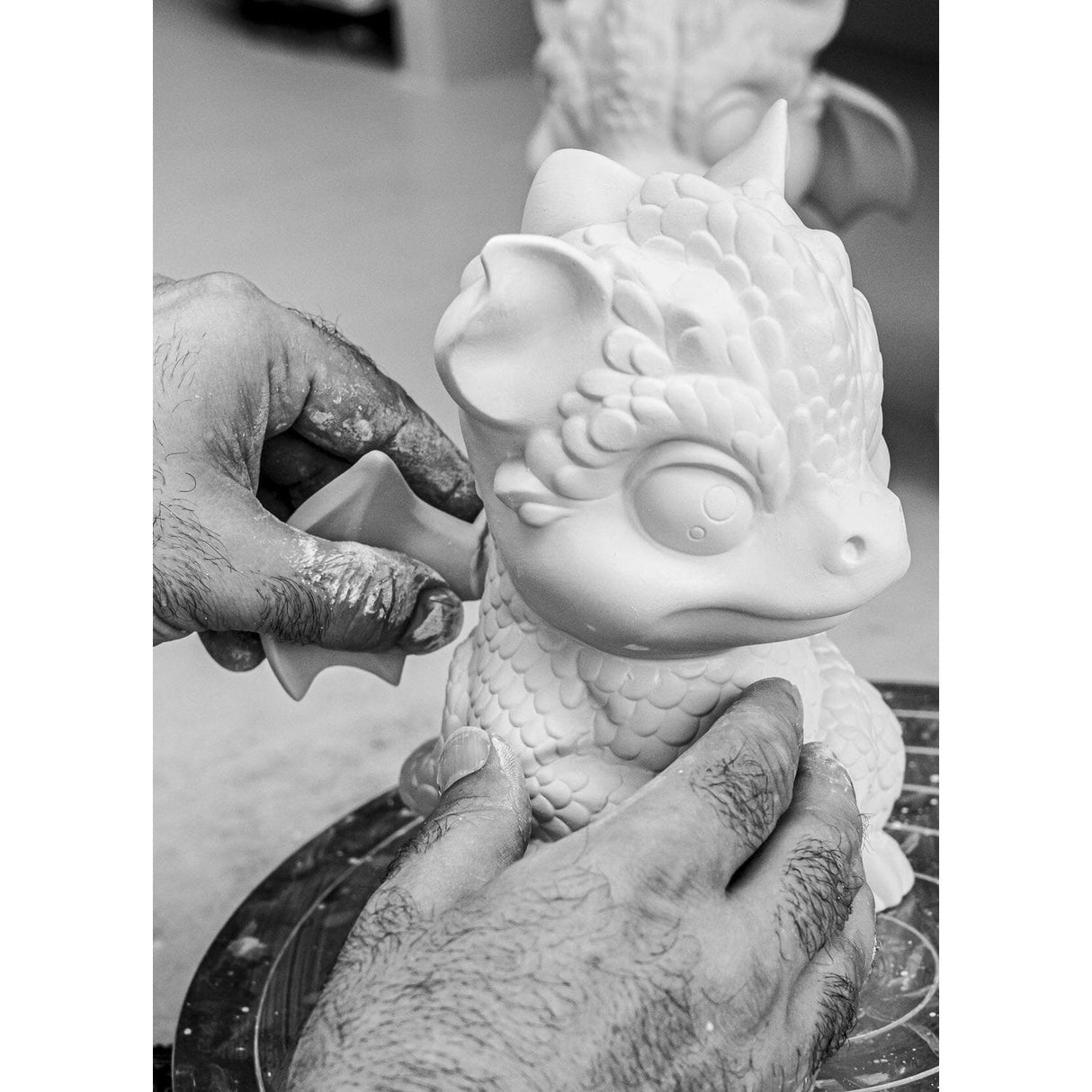 LLADRO' Figurina Baby Dragon 18x11cm Porcellana