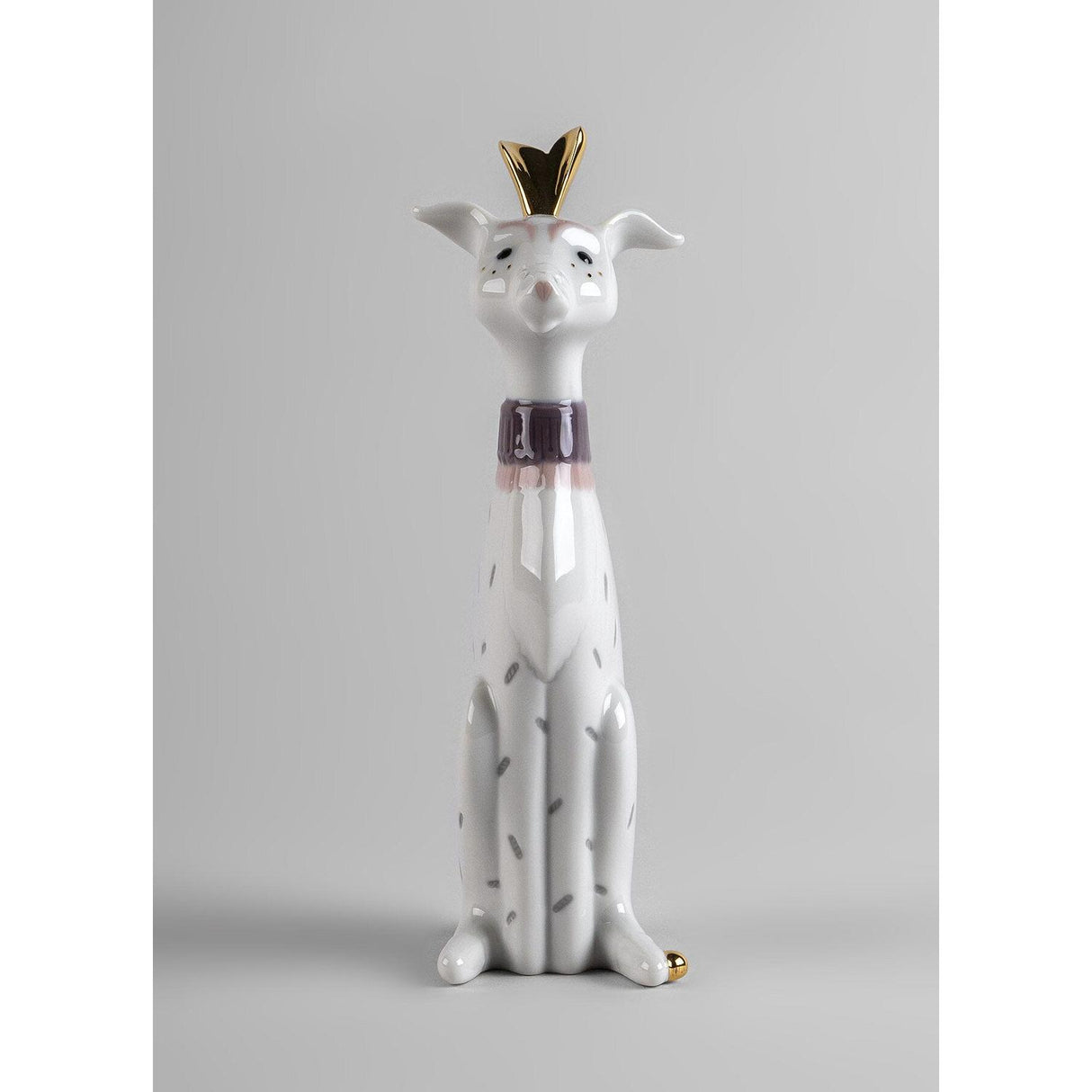 LLADRO' Figurina Amici Sorprendenti Cane 23x7cm Porcellana