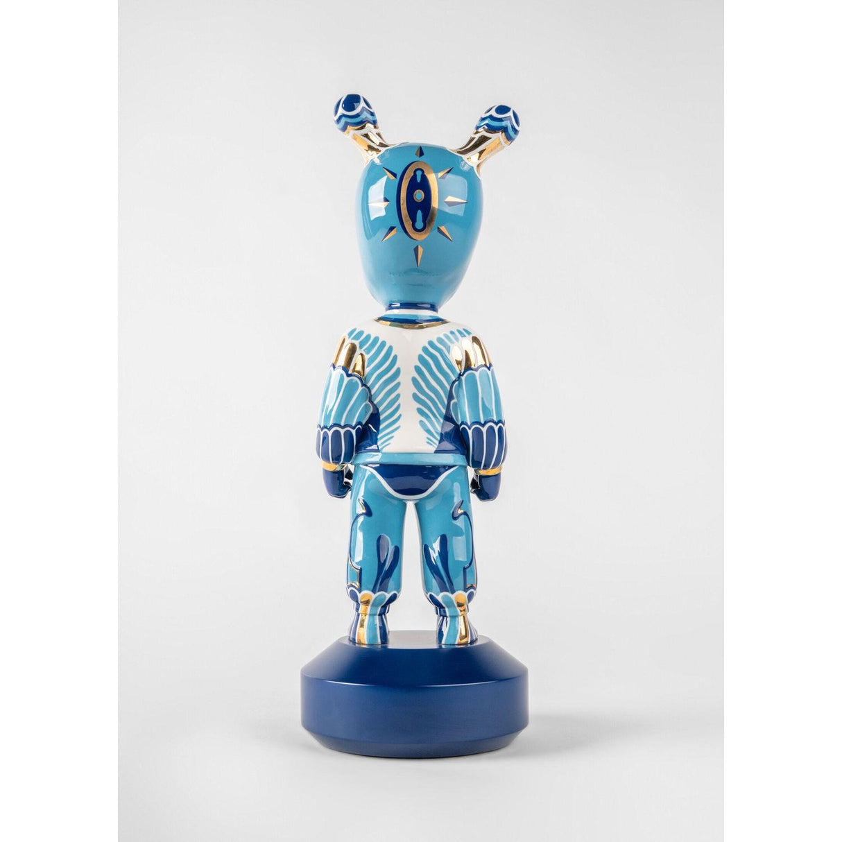 LLADRO' Scultura The Guest By Kzeng Jiang Big Serie Limitata 52x19cm Porcellana