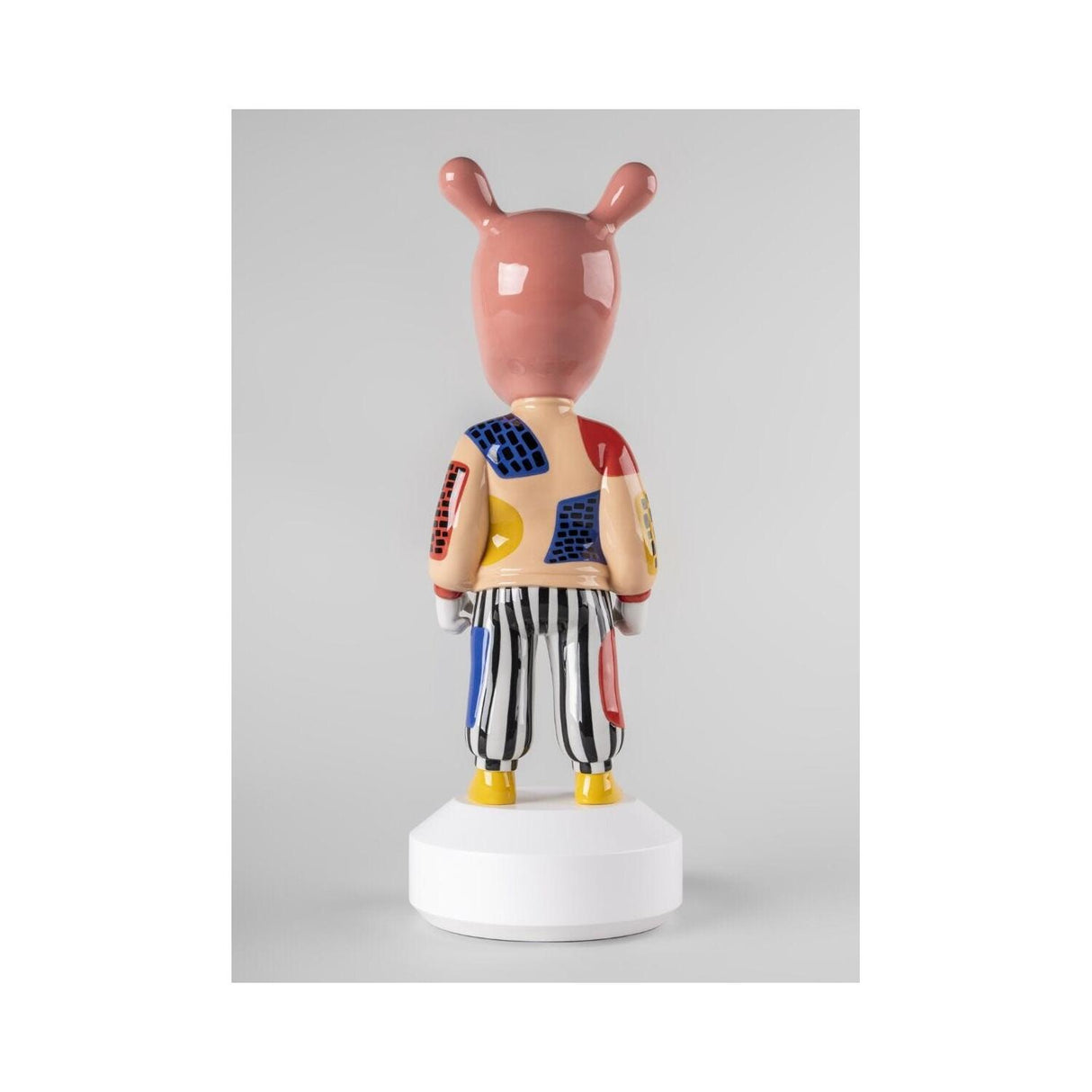 LLADRO' Scultura The Guest By Camille Walala Big Serie Limitata 52x19cm Porcellana