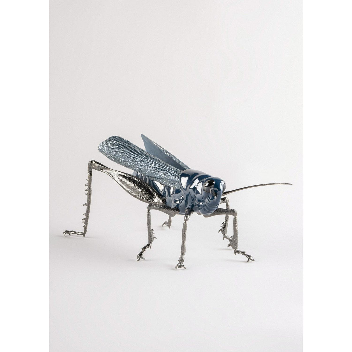 LLADRO' Figurina Cavalletta 11x27cm Porcellana