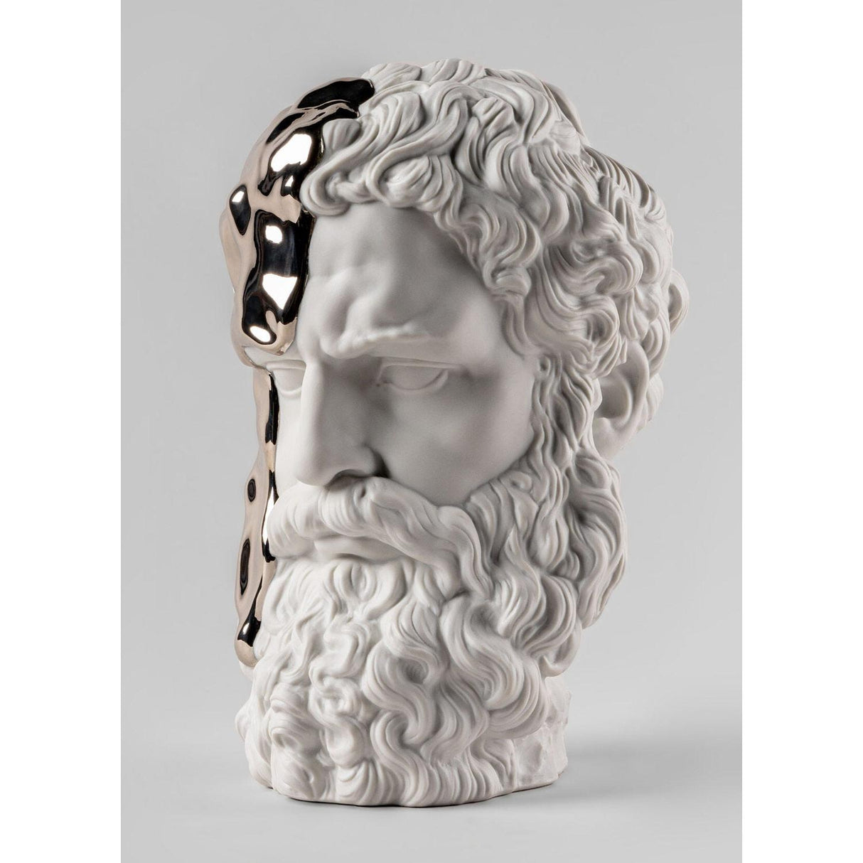 LLADRO' Scultura Eternal Fluidity Pensatore 31x20cm Porcellana