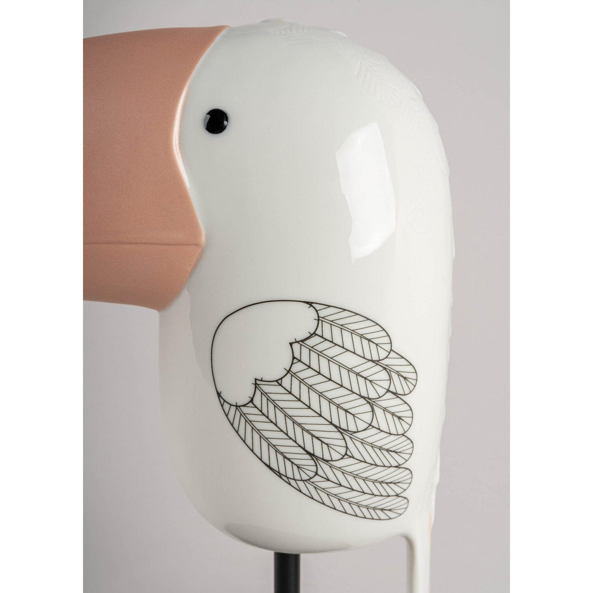 LLADRO' Face 2 Face Tucano 29x23cm Porcellana