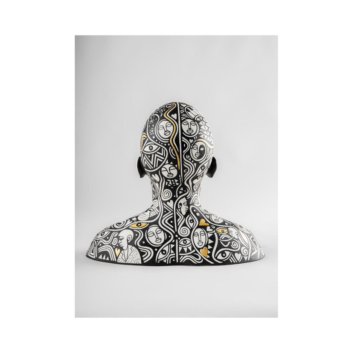 LLADRO' Scultura The Dreamer By Laolu Busto Serie Limitata 32x38cm Porcellana