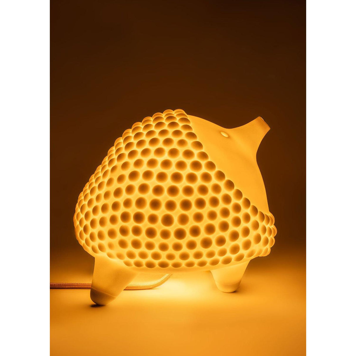 LLADRO' Lampada da Tavolo Riccio 22x23cm Porcellana