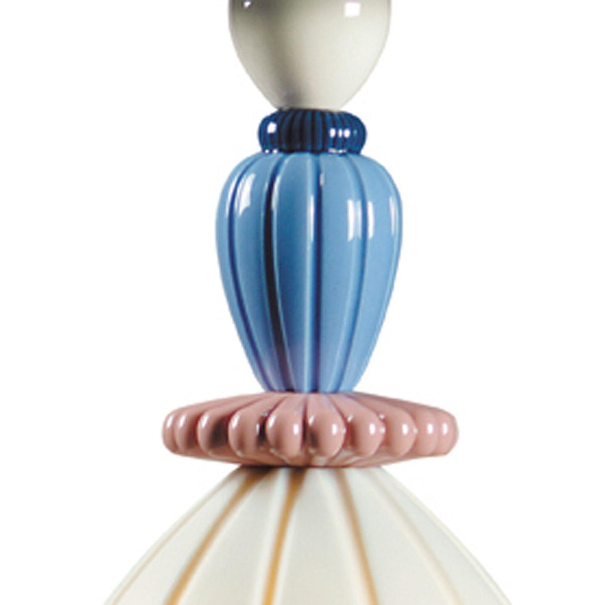 LLADRO' Lampadario Mademoiselle Daniela 195x17cm Porcellana